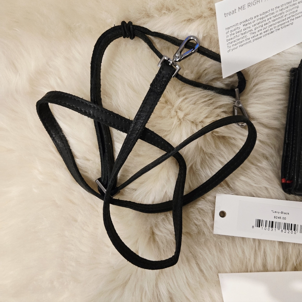 Hammitt Black Levy Wallet/Crossbody - Picture 4 of 16